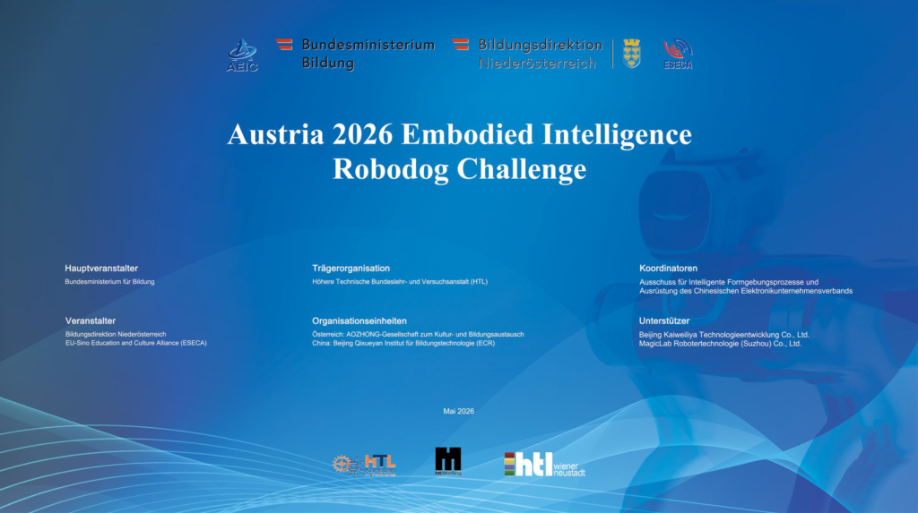 Austria 2026 Embodied Intelligence Robodog Challenge Main Visual
